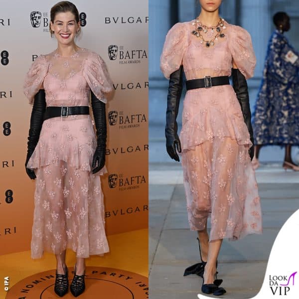 Rosamund Pike ai Bafta in Erdem