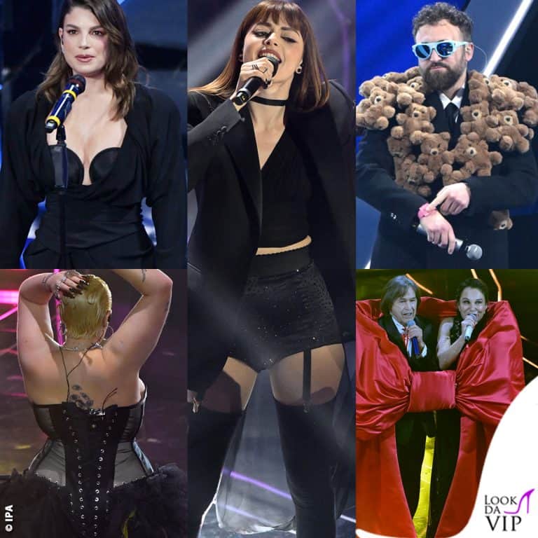 Sanremo 2024, i look della prima serata