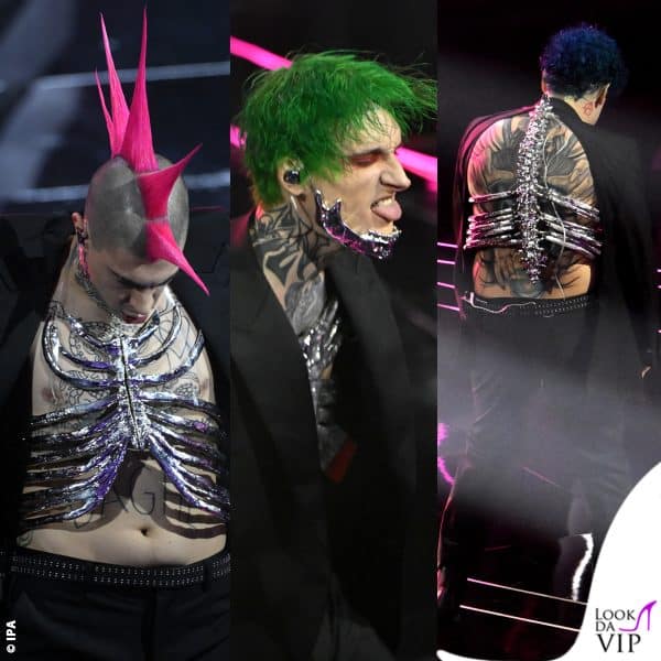 I La Sad in Philipp Plein con i gioielli anatomici di Serena Segala 