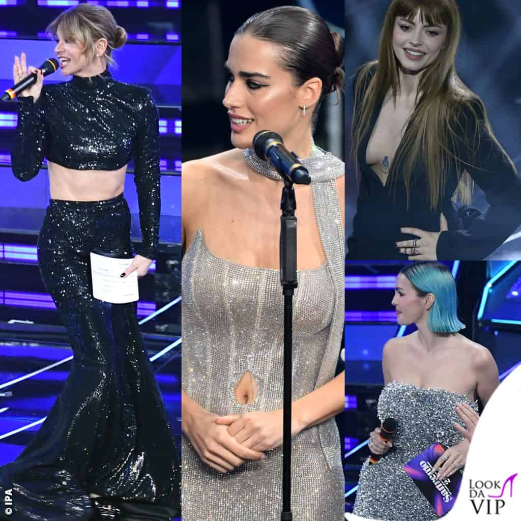 Sanremo 2024, i look della seconda serata