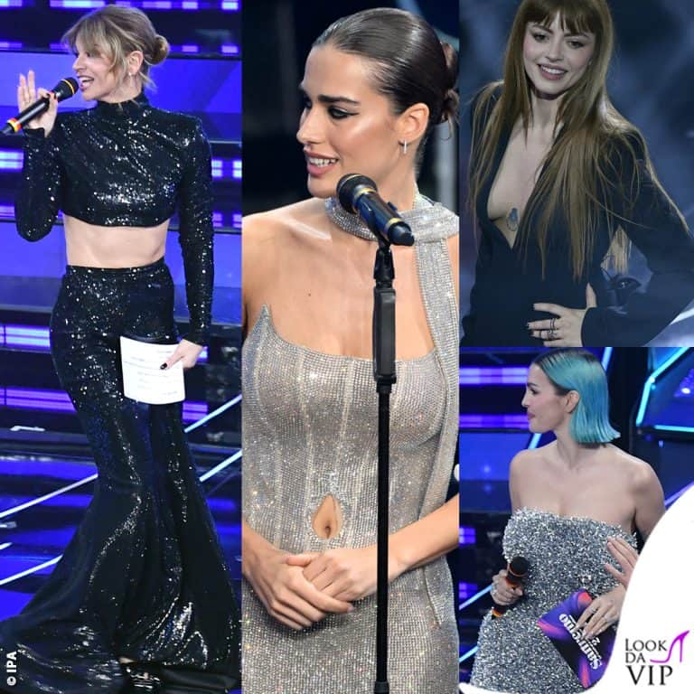 Sanremo 2024, i look della seconda serata