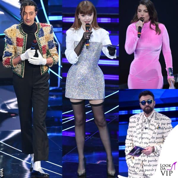 Sanremo 2024, i look della terza serata
