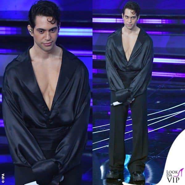 nero Dolce&Gabbana per la serata cover 