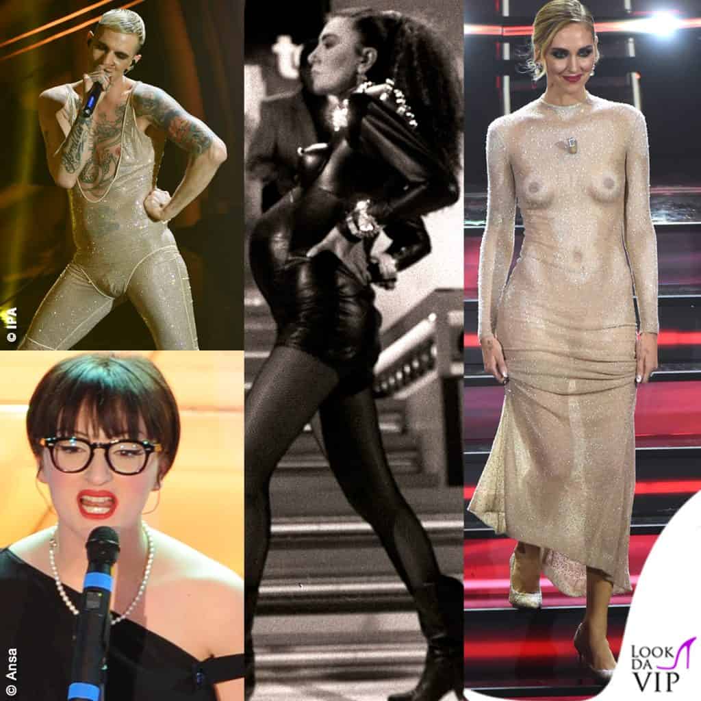 Sanremo Achille Lauro Loredana Berte Chiara Ferragni Arisa