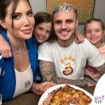 Wanda Nara festeggia il compleanno di Mauro Icardi