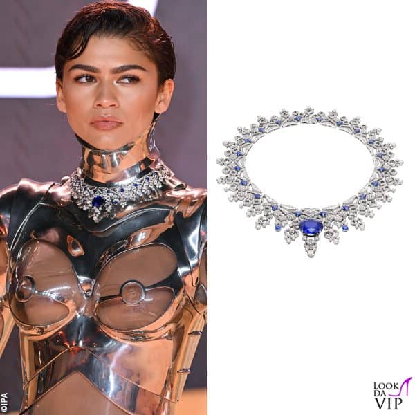 il collier è di Bulgari 