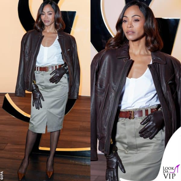 Zoe Saldana è chic