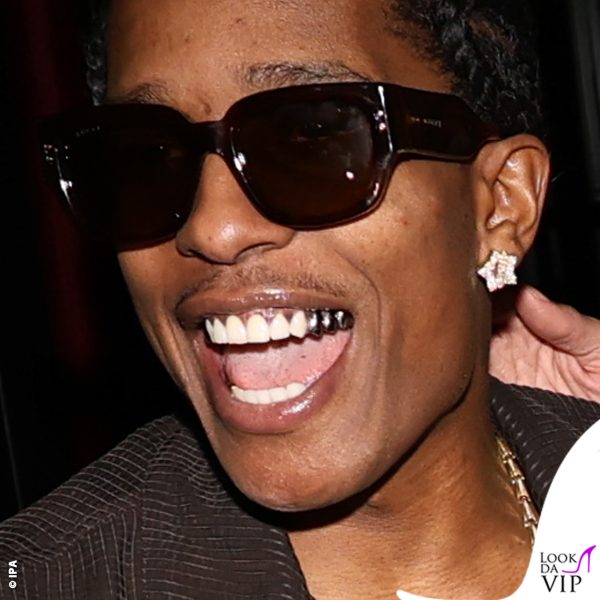 Per ASAP Rocky il grillz è un marchio di fabbrica