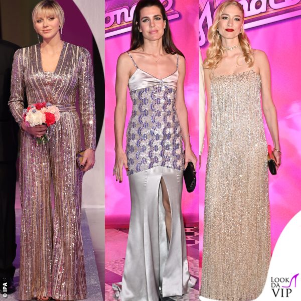 I look della famiglia reale di Monaco al Ballo della Rosa