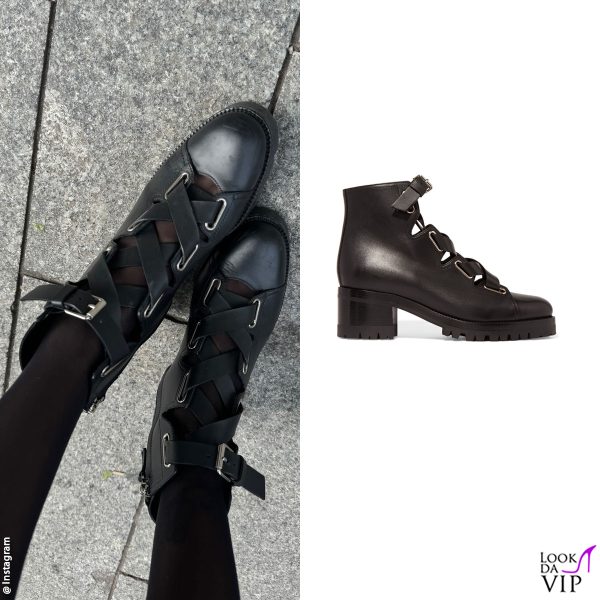gli stivali sono invece firmati Valentino 