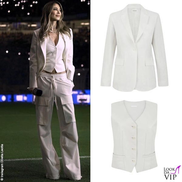 Diletta Leotta sceglie un look Parosh