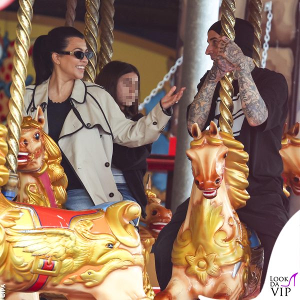 con i figli al luna park a Sydney 