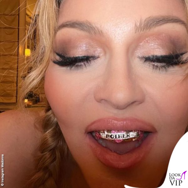 Un grillz di diamanti per Madonna