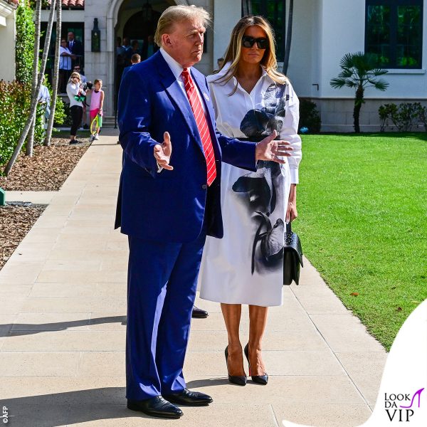 Donald si intrattiene con la stampa 