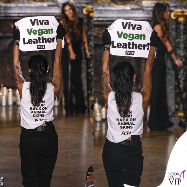 E' di nuovo protesta ma lei non si scompone 