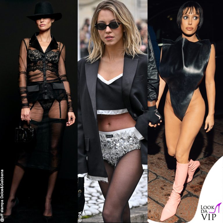 trend mutande: le star mostrando le gambe