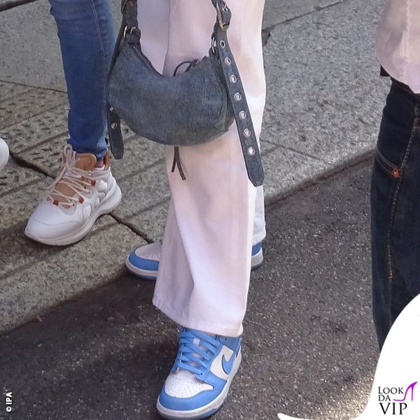 Gli accessori che ha scelto Bianca Balti