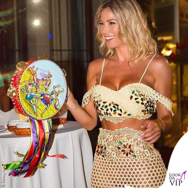 Diletta Leotta ha festeggiato il compleanno 2017 con un abito Claudio Di Mari ispirato alle tradizioni siciliane