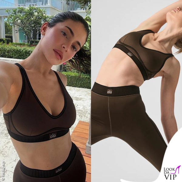 Kylie in Alo Yoga 