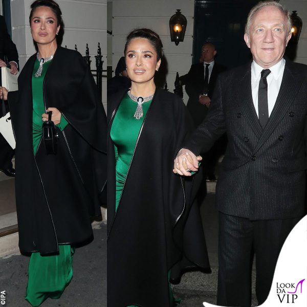 Salma Hayek con il marito, Francois Pinault 