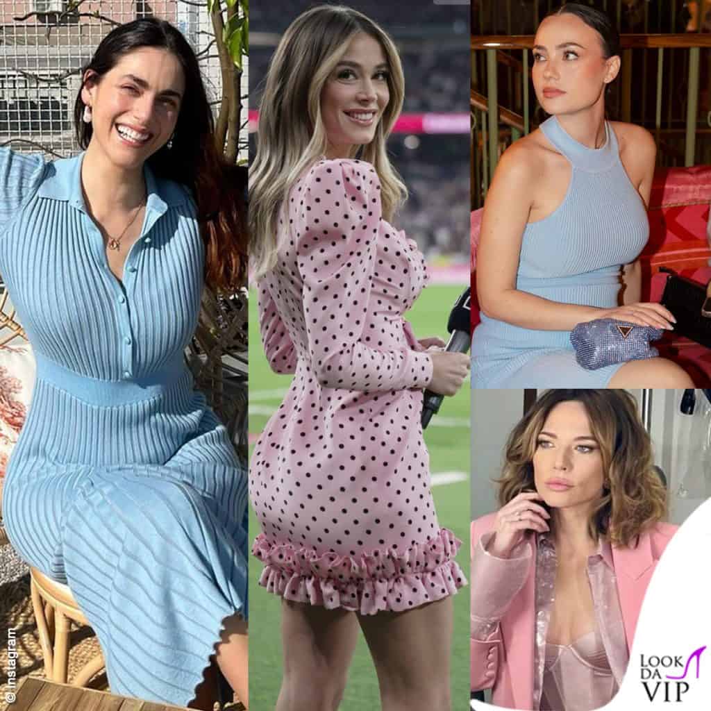 look di aprile delle vip: Miriam Leone Diletta Leotta Adua Del Vesco Laura Chiatti