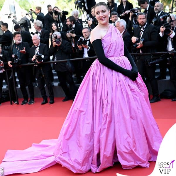 Greta Gerwig in Balenciaga 