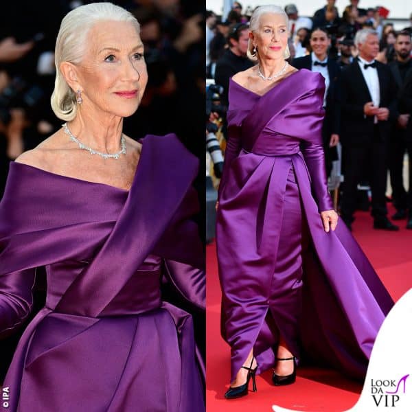 Helen Mirren con un abito Elie Saab
