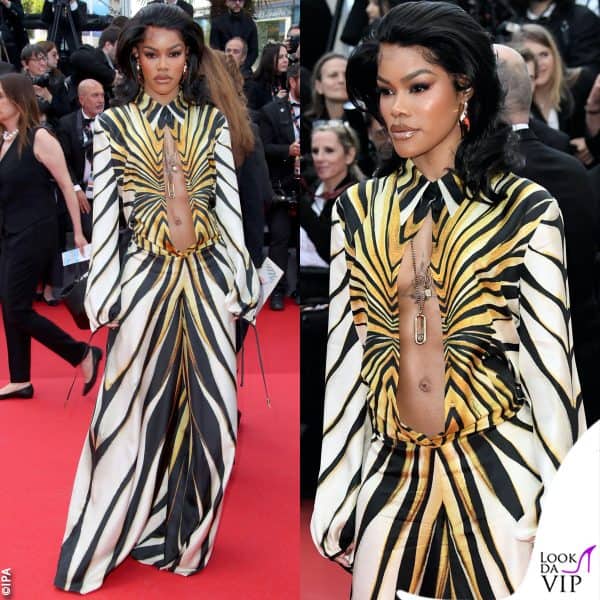 Teyana Taylor in Roberto Cavalli 