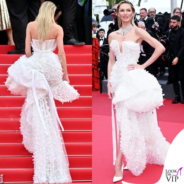 abito Vivienne Westwood per Candice Swanepoel 