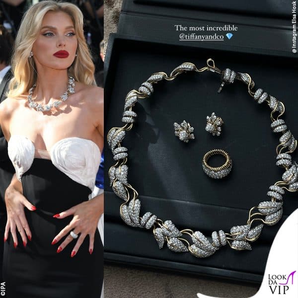 I gioielli Tiffany & Co. sfoggiati da Elsa Hosk 