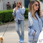 Diletta Leotta in saint laurent