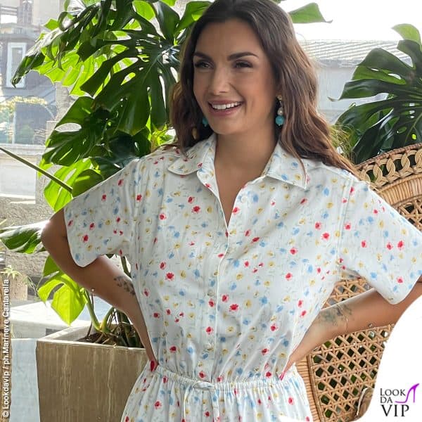 Elettra Lamborghini alla presentazione della prima collezione Mamatchy 