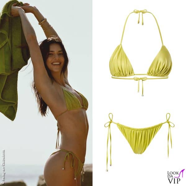 Il bikini verde lime Calzedonia della nuova collezione