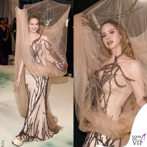 10. Lana Del Rey in Alexander McQueen