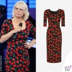maria de filippi in dolce gabbana