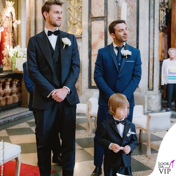 Daniele Rugani e il piccolo Tommaso aspettano Michela 