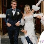 Matrimonio Daniele Rugani e Michela Persico abito Galia Lahav