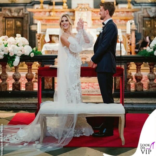 il wedding look di Michela Persico 