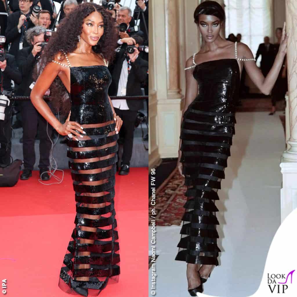 Naomi Campbell in Chanel a Cannes 77