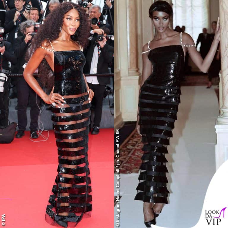 Naomi Campbell in Chanel a Cannes 77