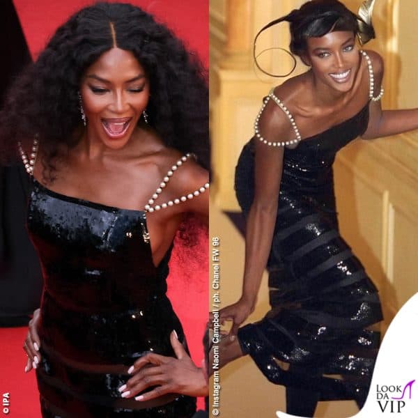 Naomi aveva indossato lo stesso vestito alla sfilata autunno-inverno 1996 di Chanel 