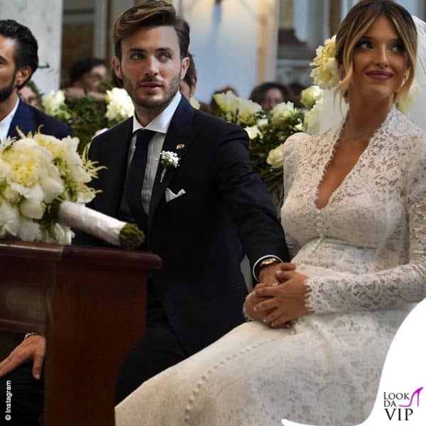 Bellissimi ed emozionati durante la cerimonia