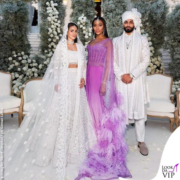 anche Naomi Campbell ha indossato Manish Malhotra 