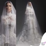 Diletta Leotta abito da sposa Atelier Eme 9