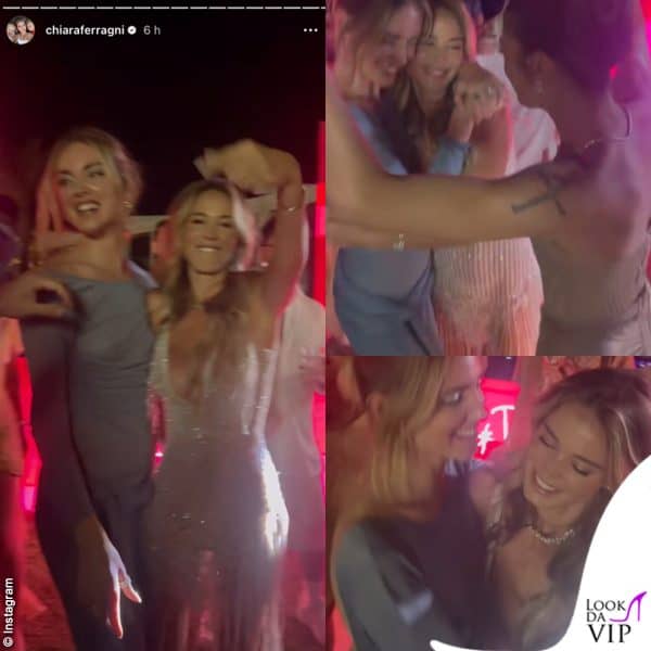 La Leotta festeggia insieme a Chiara Ferragni ed Elodie 