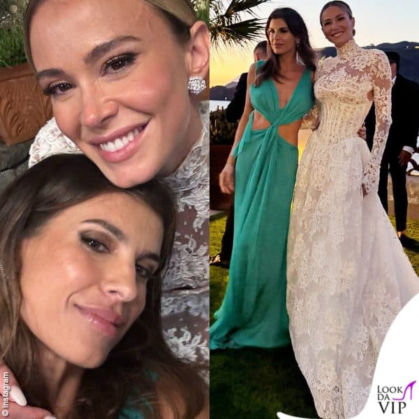 Elisabetta con la sposa, Diletta Leotta 