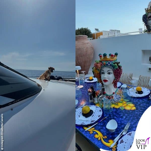ricordi di vacanza al mare negli scatti social di Elisabetta 