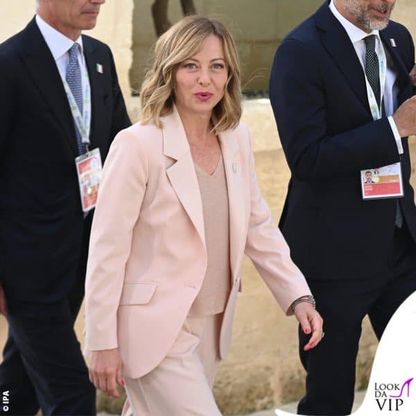 Giorgia Meloni al G7 in Puglia 