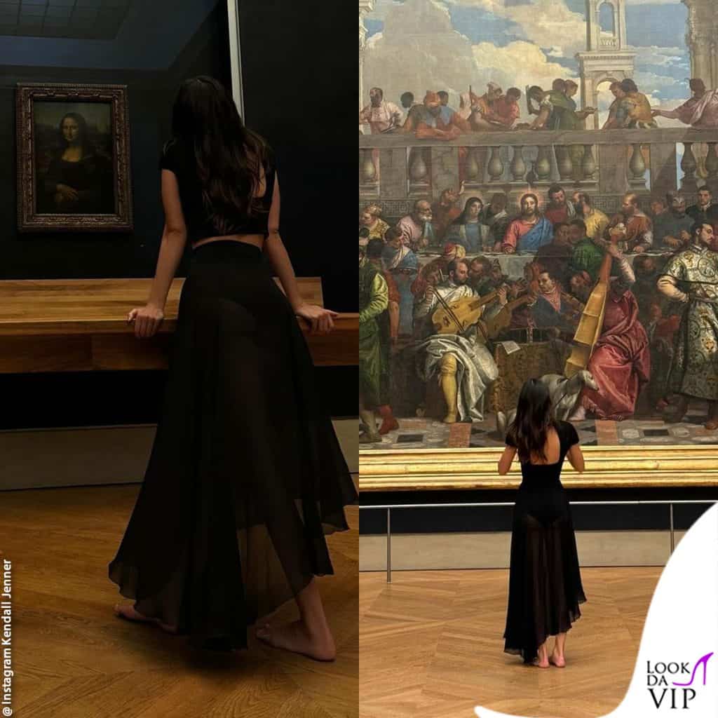 Kendall Jenner a Parigi per l'haute couture