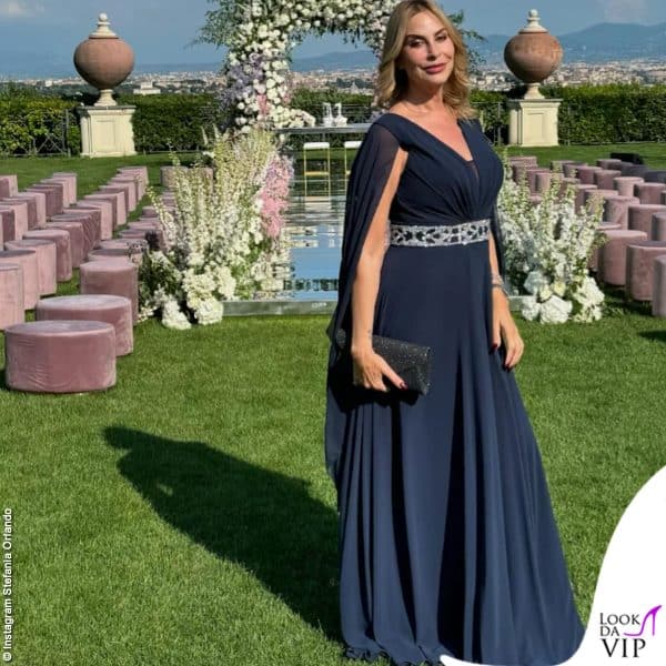 Abito Gigli Cerimonia per Stefania Orlando